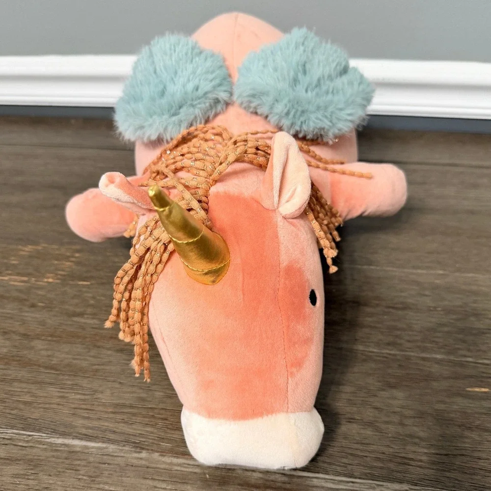 Pillowfort Weighted Pegasus Unicorn Throw Pillow Plush‎
